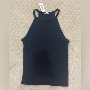 black long tank/body suit. never worn